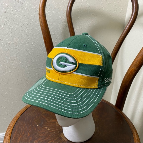 NFL Cap REEBOK Green Bay Packers cap baseball hat NWOT - Picture 2 of 8